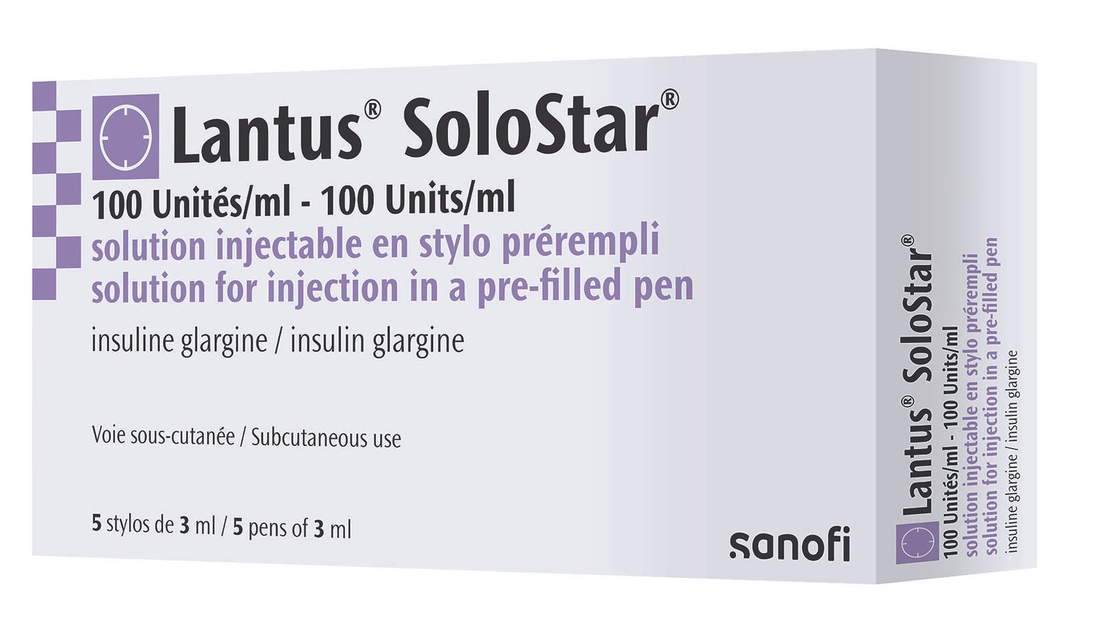 Acheter Lantus SoloStar, dispositif médical pour le diabète.