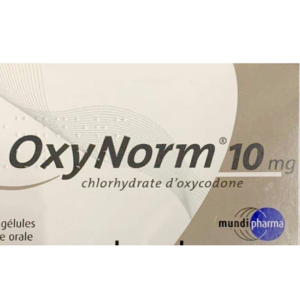 Acheter Oxycodone (OxyNorm) sans ordonnance: Douleur & Soins