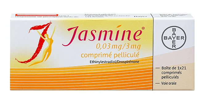 Acheter Jasmine sans ordonnance : Contraception & Peau